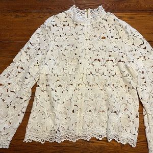 Lace Overshirt